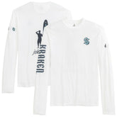 Seattle Kraken johnnie-O Adam Long Sleeve T-Shirt - White - NHL