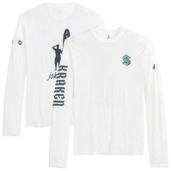Seattle Kraken johnnie-O Adam Long Sleeve T-Shirt - White - NHL
