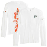 Philadelphia Flyers johnnie-O Adam Long Sleeve T-Shirt - White - NHL