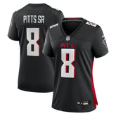 Kyle Pitts Sr. Atlanta Falcons Women's Game Jersey Black | Nike for Sale
