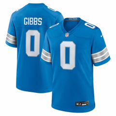 Jahmyr Gibbs Detroit Lions Game Player Jersey Blue | Nike for Sale