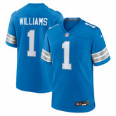 Jameson Williams Detroit Lions Game Player Jersey Blue | Nike for Sale