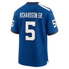 Anthony Richardson Sr. Indianapolis Colts Alternate Indiana Nights Game Jersey Royal | Nike for Sale