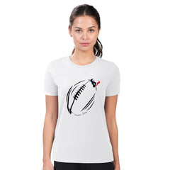 Houston Texans G-III 4Her by Carl Banks Women's Super-Slim Fit Lightweight Subtle Football T-Shirt White | NFL