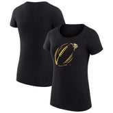 Minnesota Vikings G-III 4Her by Carl Banks Women's Super-Slim Fit Lightweight Subtle Football T-Shirt Black | NFL