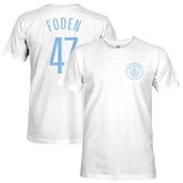 Phil Foden Manchester City 1863FC Player T-Shirt White - FIFA World CUP