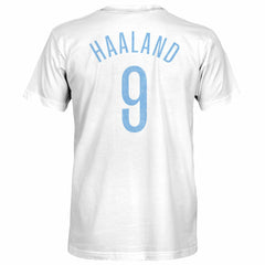 Erling Haaland Manchester City 1863FC Player T-Shirt White - FIFA World CUP