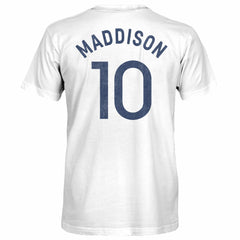 James Maddison Tottenham Hotspur 1863FC Player T-Shirt White - FIFA World CUP