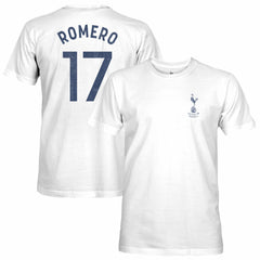 Cristian Romero Tottenham Hotspur 1863FC Player T-Shirt White - FIFA World CUP