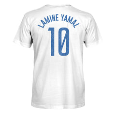 Lamine Yamal Barcelona 1863FC Player T-Shirt White - FIFA World CUP