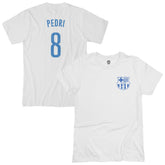 Pedri Barcelona 1863FC Player T-Shirt White - FIFA World CUP
