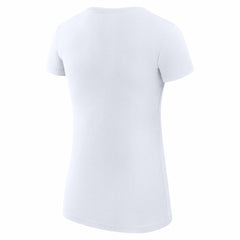 New York Giants G-III 4Her by Carl Banks Women's Super-Slim Fit Lightweight Collage Team T-Shirt White | NFL