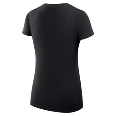 Washington Commanders G-III 4Her by Carl Banks Women's Super-Slim Fit Lightweight Collage Team V-Neck T-Shirt Black | NFL