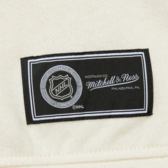 Chicago Blackhawks Mitchell & Ness Women's Logo 3.0 Pullover Sweatshirt - Cream - NHL