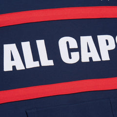 Washington Capitals Mitchell & Ness Head Coach Slogan Pullover Hoodie - Navy - NHL