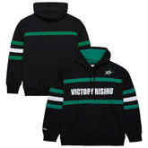 Dallas Stars Mitchell & Ness Head Coach Slogan Pullover Hoodie - Black - NHL