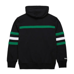 Dallas Stars Mitchell & Ness Head Coach Slogan Pullover Hoodie - Black - NHL