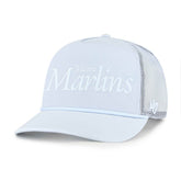 Miami Marlins '47 Foundation Script Hitch Adjustable Trucker Hat - MLB