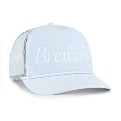 Milwaukee Brewers '47 Foundation Script Hitch Adjustable Trucker Hat - MLB