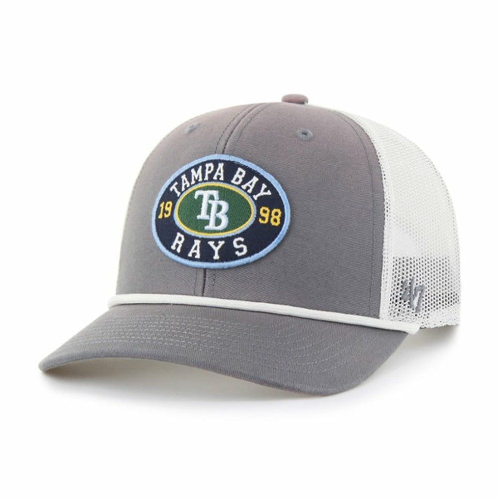 Tampa Bay Rays '47 Tide Sweep Rope Trucker Adjustable Hat - MLB