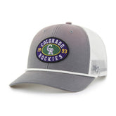 Colorado Rockies '47 Tide Sweep Rope Trucker Adjustable Hat - MLB