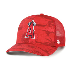 47 Los Angeles Angels Fiji Trucker Adjustable Hat - MLB