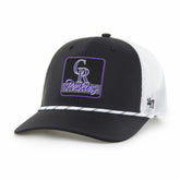 Colorado Rockies '47 Scratch Adjustable Trucker Hat - MLB