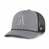 Los Angeles Angels '47 Carbon Rope Trucker Adjustable Hat - MLB