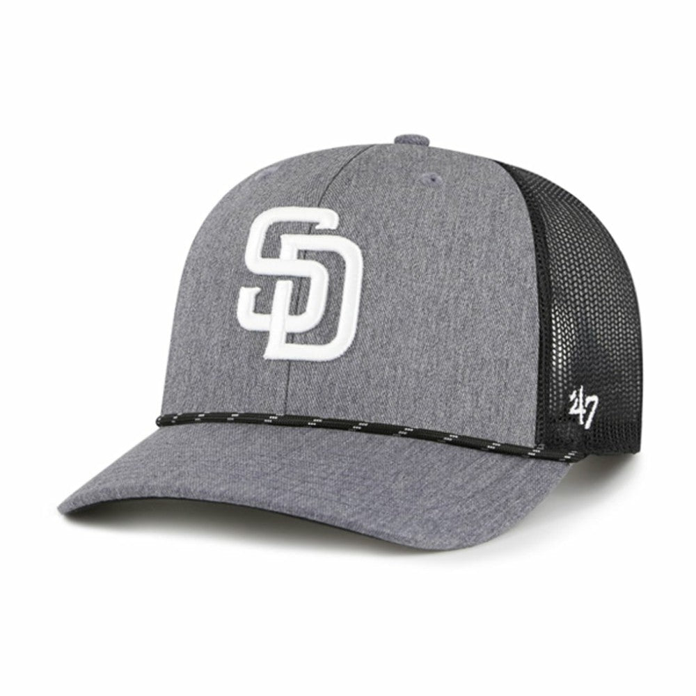 San Diego Padres '47 Carbon Rope Trucker Adjustable Hat - MLB