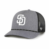 San Diego Padres '47 Carbon Rope Trucker Adjustable Hat - MLB