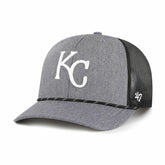 Kansas City Royals '47 Carbon Rope Trucker Adjustable Hat - MLB