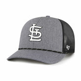 St. Louis Cardinals '47 Carbon Rope Trucker Adjustable Hat - MLB