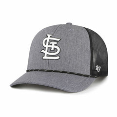 St. Louis Cardinals '47 Carbon Rope Trucker Adjustable Hat - MLB