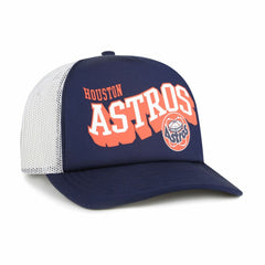 Houston Astros '47 Meander Foam Trucker Snapback Hat - MLB