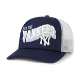 New York Yankees '47 Meander Foam Trucker Snapback Hat - MLB