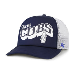 Chicago Cubs '47 Meander Foam Trucker Snapback Hat - MLB