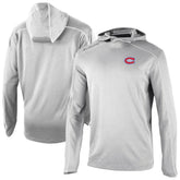 Montreal Canadiens Columbia Shotgun Omni-Wick Pullover Hoodie - Gray - NHL