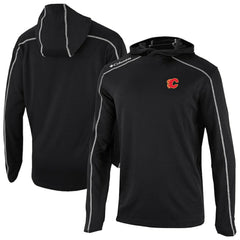 Calgary Flames Columbia Shotgun Omni-Wick Pullover Hoodie - Black - NHL