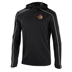 Ottawa Senators Columbia Shotgun Omni-Wick Pullover Hoodie - Black - NHL