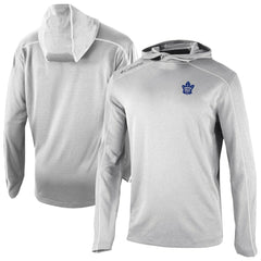 Toronto Maple Leafs Columbia Shotgun Omni-Wick Pullover Hoodie - Gray - NHL