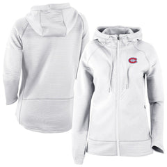 Montreal Canadiens Columbia Omni-Wick Pack It Up Full-Zip Jacket - White - NHL
