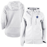 Toronto Maple Leafs Columbia Omni-Wick Pack It Up Full-Zip Jacket - White - NHL