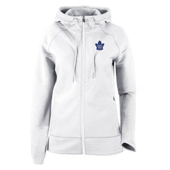 Toronto Maple Leafs Columbia Omni-Wick Pack It Up Full-Zip Jacket - White - NHL