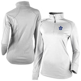 Toronto Maple Leafs Columbia Women's Omni-Wick Shotgun 2.0 Quarter-Zip Pullover Top - White - NHL