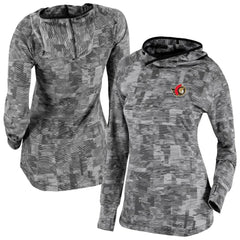 Ottawa Senators Columbia Women's Omni-Wick Sunday Ball Pullover Hoodie - Black - NHL