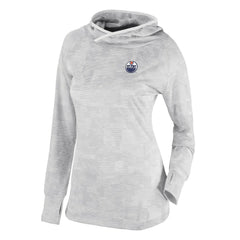 Edmonton Oilers Columbia Women's Omni-Wick Sunday Ball Pullover Hoodie - White - NHL
