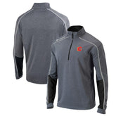 Calgary Flames Columbia Omni-Wick Shotgun 2.0 Quarter-Zip Pullover Top - Black - NHL