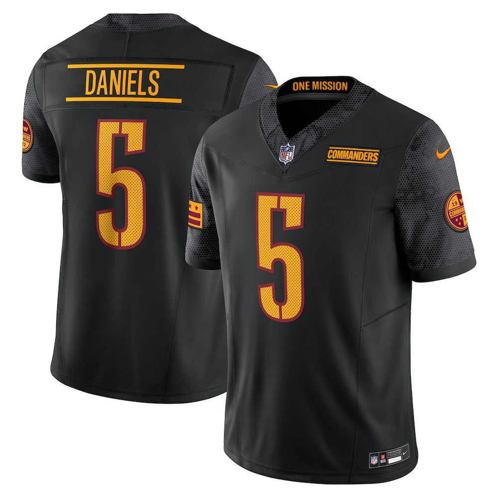 Jayden Daniels Washington Commanders Vapor F.U.S.E. Limited Jersey Black | Nike for Sale