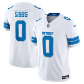 Jahmyr Gibbs Detroit Lions Vapor F.U.S.E. Limited Jersey White | Nike for Sale