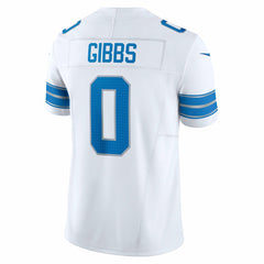 Jahmyr Gibbs Detroit Lions Vapor F.U.S.E. Limited Jersey White | Nike for Sale